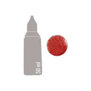 Cadence Simli Boncuk Boya 454 Kırmızı 50ml