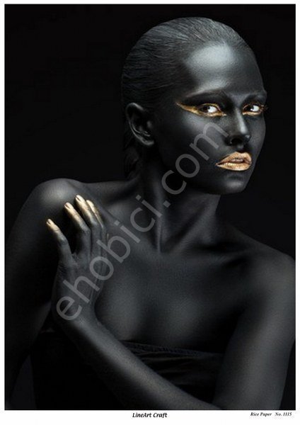 Lineart Craft Pirinç Dekopaj Kağıdı Model - 1115