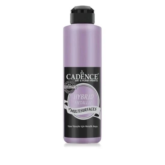 Cadence Hibrit Metalik Multisurface Boya HM810 Lila 500ML