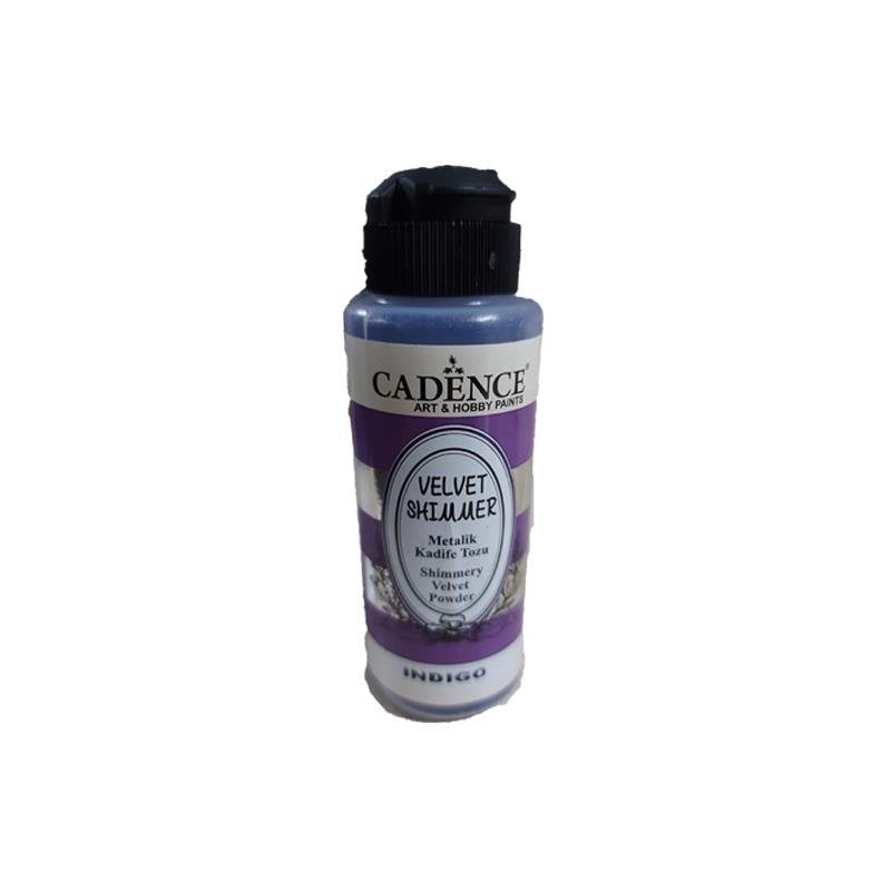 Cadence Velvet Metalik Kadife Tozu 120ml VS-05 İndigo