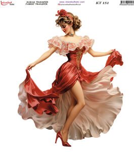 Kumaş Transfer Kağıdı 20x20cm KT-151