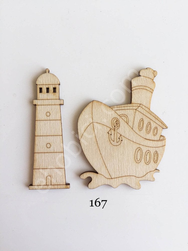 Lazer Kesim Süsler 167