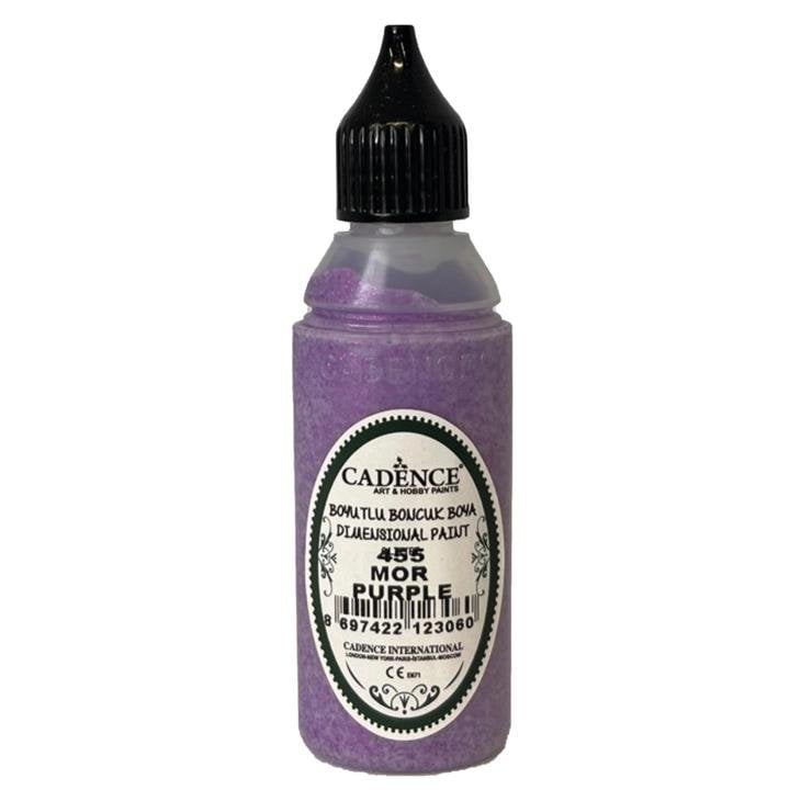Cadence Simli Boncuk Boya 455 Mor 50ml