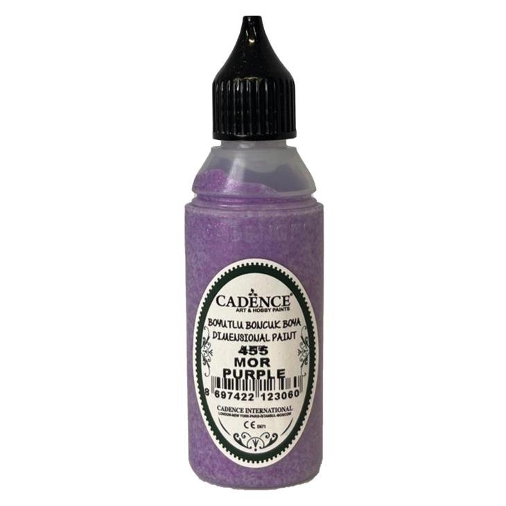 Cadence Simli Boncuk Boya 455 Mor 50ml