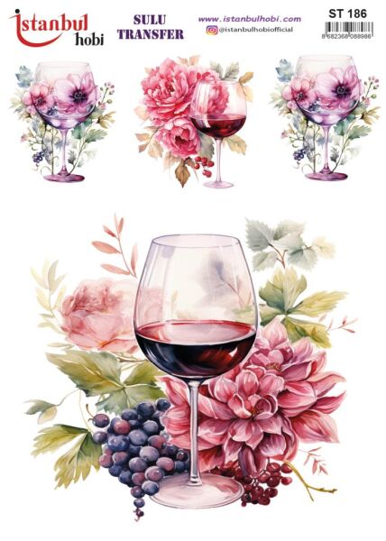 Sulu Transfer Kağıdı 25x35cm ST-186