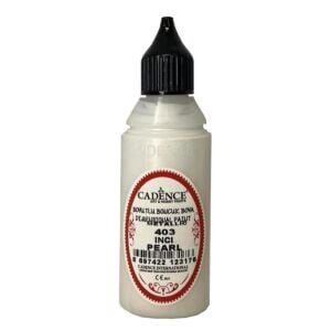 Cadence Metalik Boncuk Boya 403 İnci 50ml