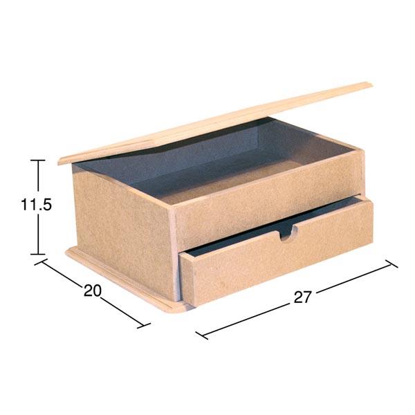 Ahşap Çekmeceli Kutu KU-236