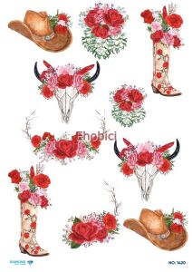 Diamond Pirinç Dekopaj Kağıdı - 1420