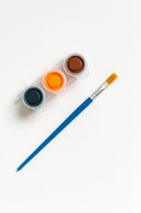 Ehobici 3 Renk Akrilik Boya Seti + Fırça