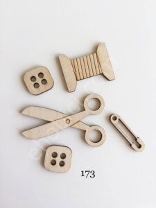 Lazer Kesim Süsler 173