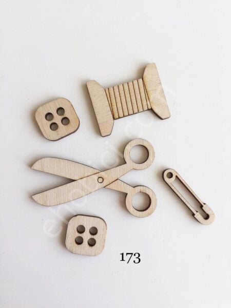 Lazer Kesim Süsler 173