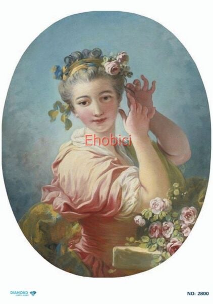 Diamond Pirinç Dekopaj Kağıdı - 2800