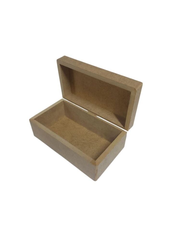 Ahşap Dikdörtgen Kutu 12x8cm