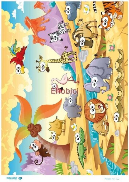 Diamond Pirinç Dekopaj Kağıdı - 422