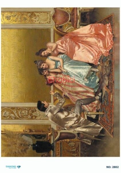 Diamond Pirinç Dekopaj Kağıdı - 2802