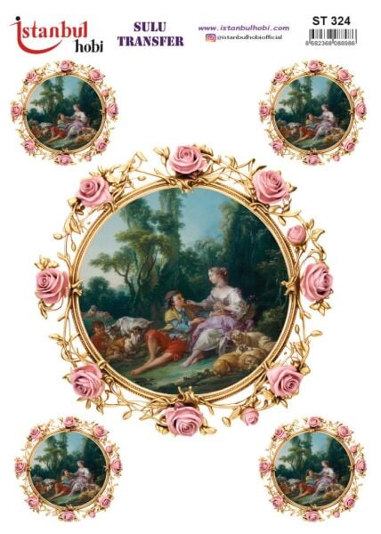 Sulu Transfer Kağıdı 25x35cm ST-324
