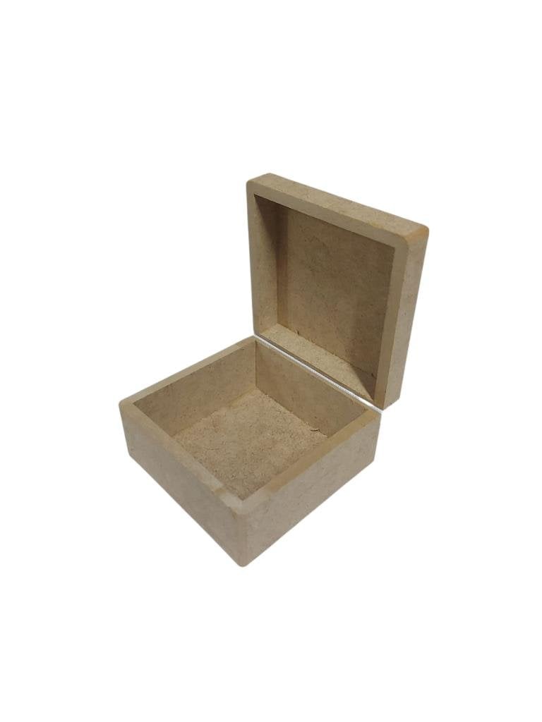 Ahşap Kare Kutu 10x10cm