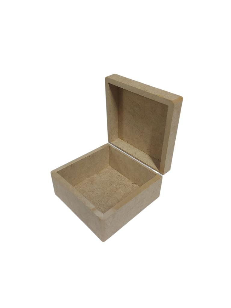 Ahşap Kare Kutu 10x10cm