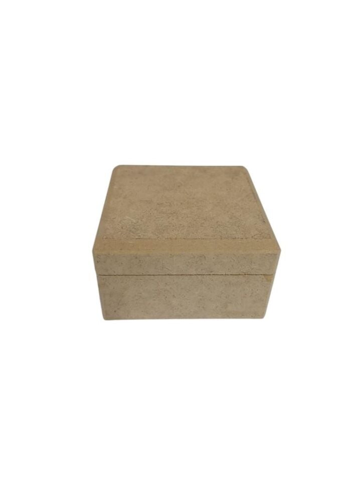 Ahşap Kare Kutu 10x10cm