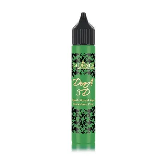 Cadence 3D Dora Boncuk Boya 5135 Yeşil 25ml