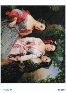 Diamond Pirinç Dekopaj Kağıdı - 2805