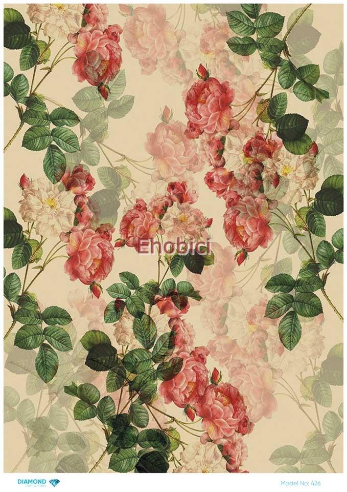 Diamond Pirinç Dekopaj Kağıdı - 426