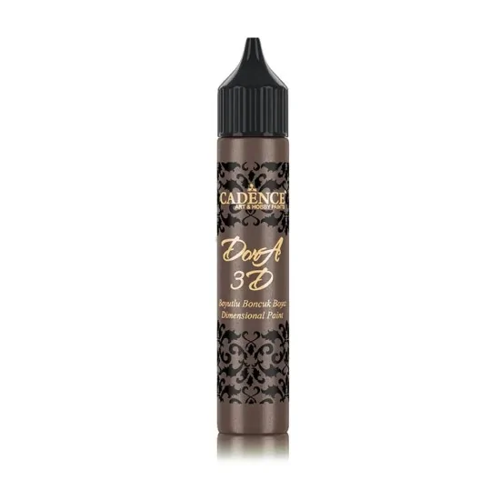 Cadence 3D Dora Boncuk Boya 5138 Antrasit 25ml