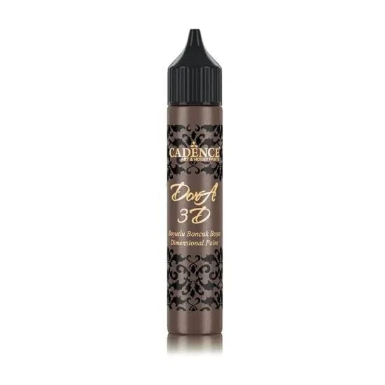Cadence 3D Dora Boncuk Boya 5138 Antrasit 25ml