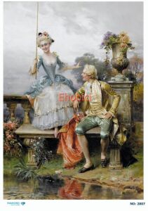 Diamond Pirinç Dekopaj Kağıdı - 2807