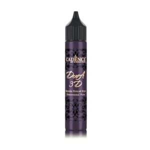 Cadence 3D Dora Boncuk Boya 5139 Koyu Orkide 25ml