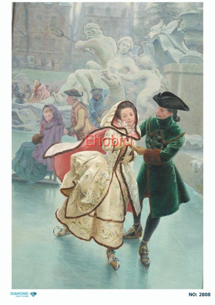 Diamond Pirinç Dekopaj Kağıdı - 2808