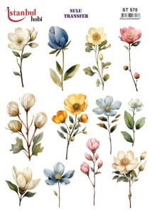 Sulu Transfer Kağıdı 25x35cm ST-570