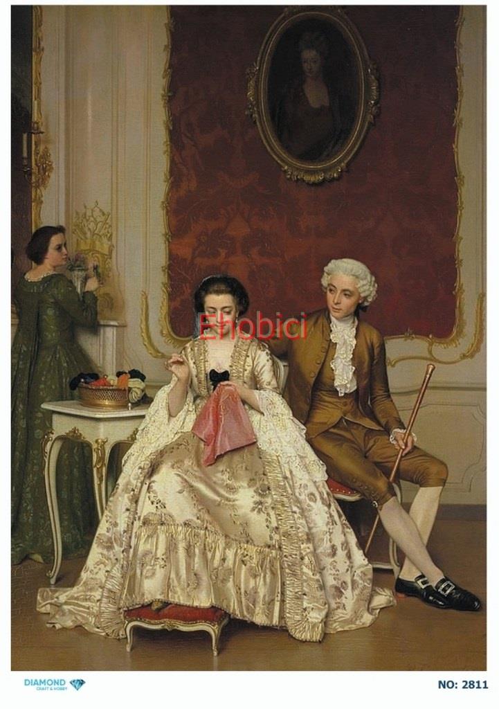 Diamond Pirinç Dekopaj Kağıdı - 2811