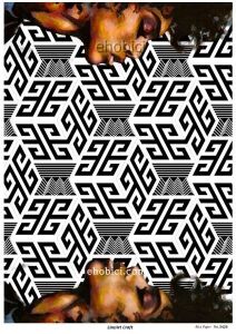 Lineart Pirinç Dekopaj Kağıdı Model - 3426