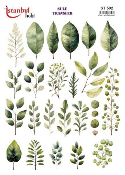 Sulu Transfer Kağıdı 25x35cm ST-592