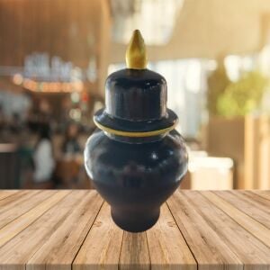 Şah Küp Siyah Gold 31x16,5cm