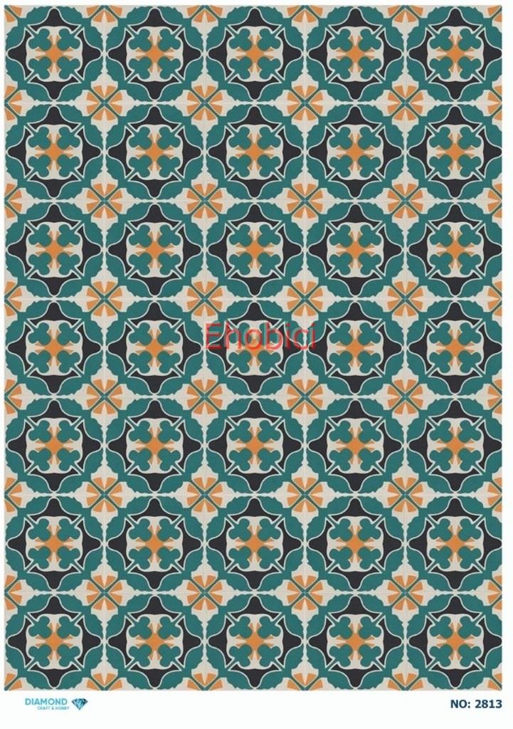 Diamond Pirinç Dekopaj Kağıdı - 2813