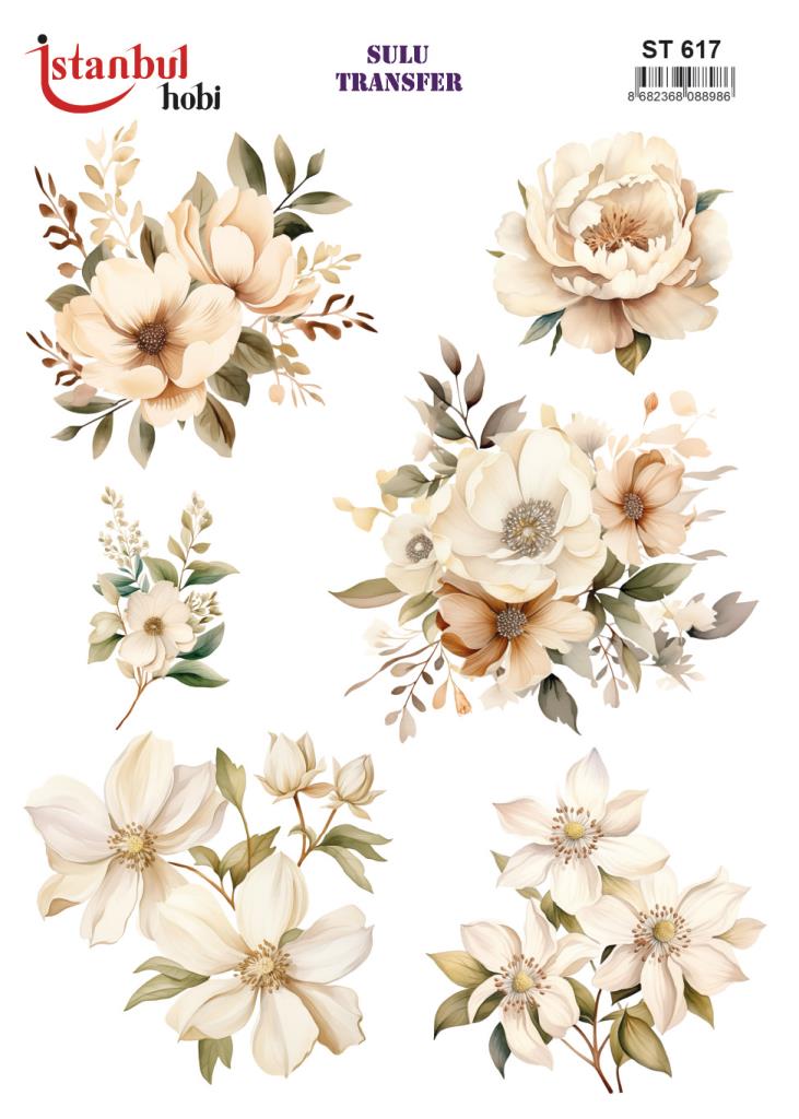 Sulu Transfer Kağıdı 25x35cm ST-617
