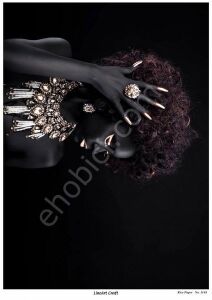 Lineart Craft Pirinç Dekopaj Kağıdı Model - 1144