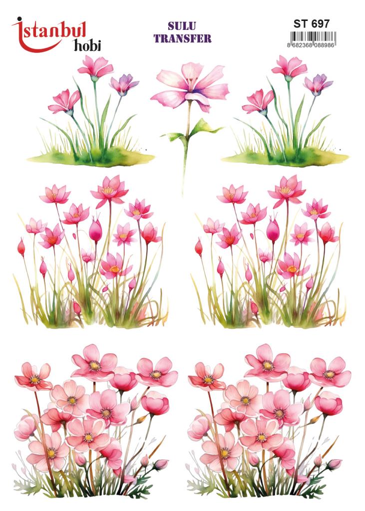 Sulu Transfer Kağıdı 25x35cm ST-697