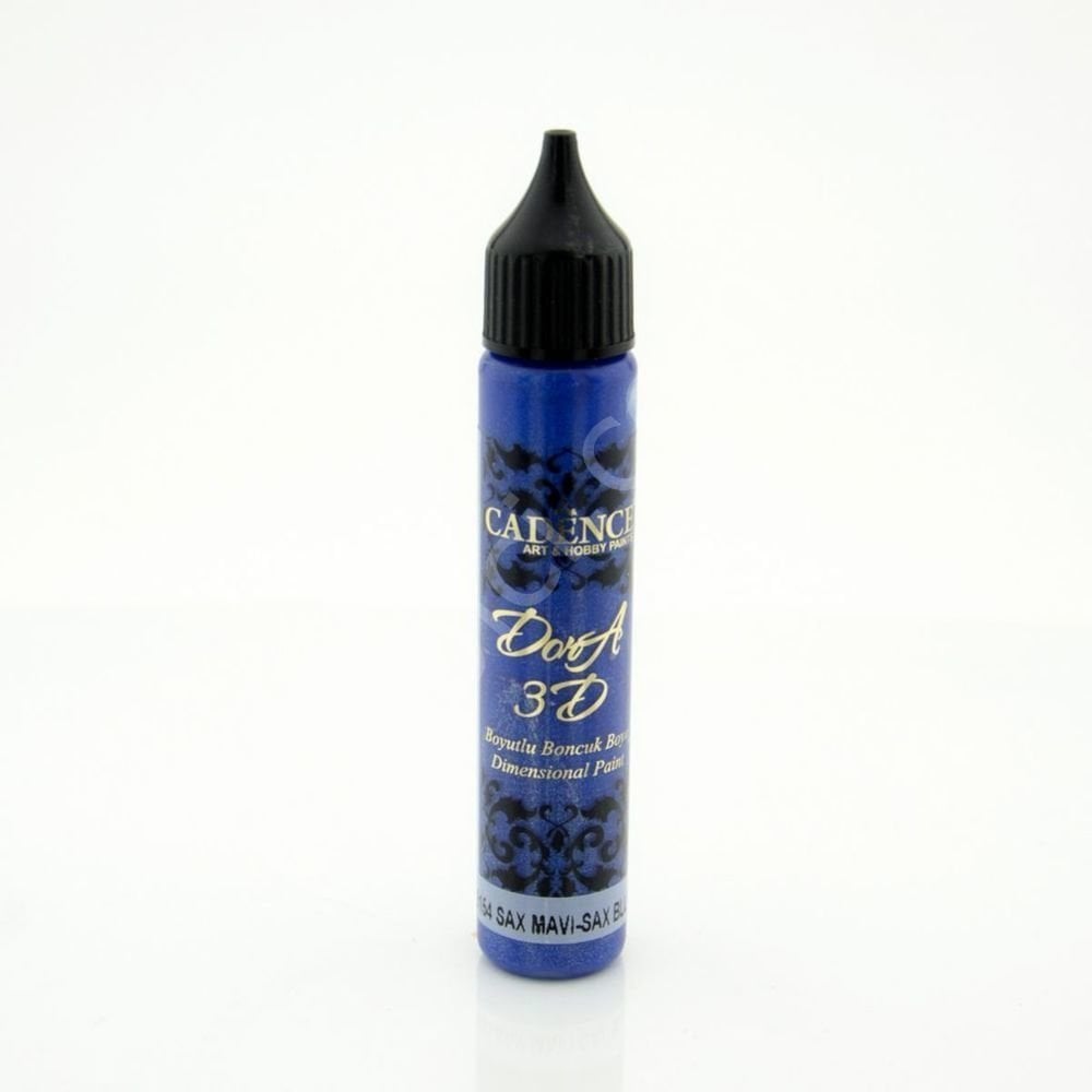 Cadence 3D Dora Boncuk Boya 25ml - 5154 Sax Mavi