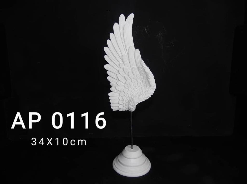 Polyester Kaideli Melek Kanadı 34x10cm AP0116