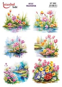 Sulu Transfer Kağıdı 25x35cm ST-992