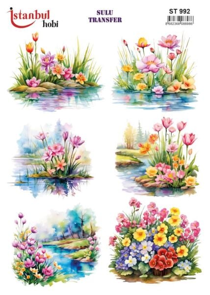 Sulu Transfer Kağıdı 25x35cm ST-992