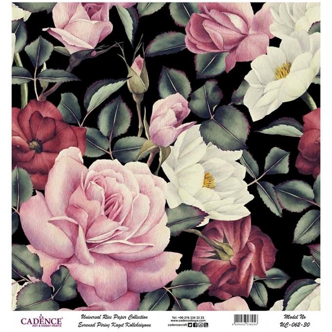 Cadence Evrensel Pirinç Dekopaj Kağıdı - UC-062