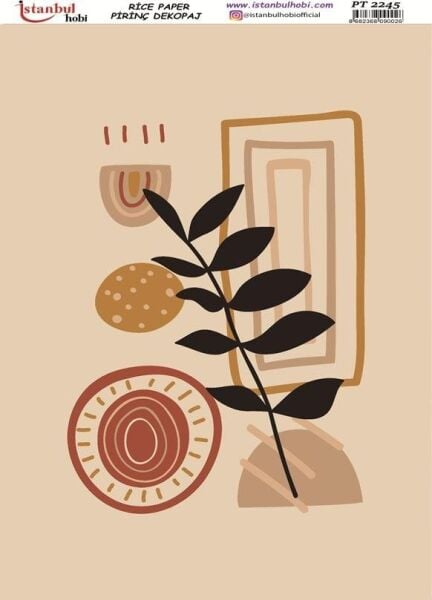Pirinç Dekopaj Kağıdı 30x42cm PT-2245