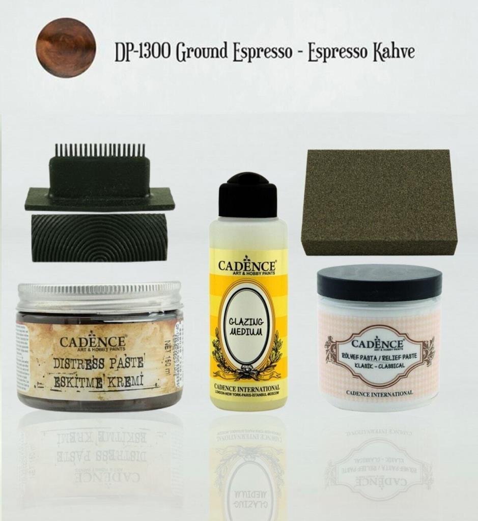 Cadence Ahşap Masif Doku Yapım Seti 5 li