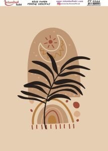 Pirinç Dekopaj Kağıdı 30x42cm PT-2244