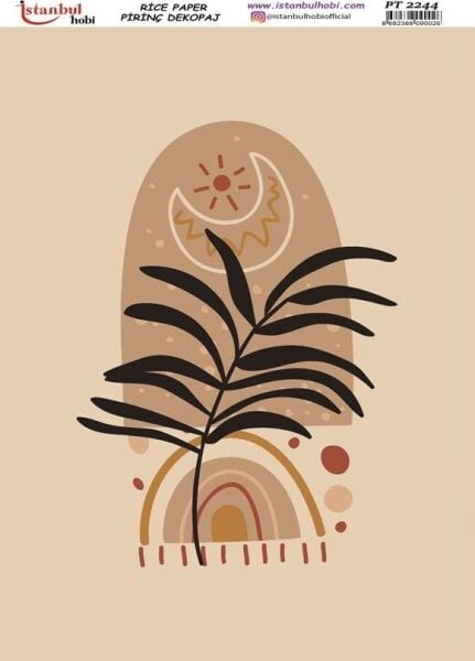 Pirinç Dekopaj Kağıdı 30x42cm PT-2244