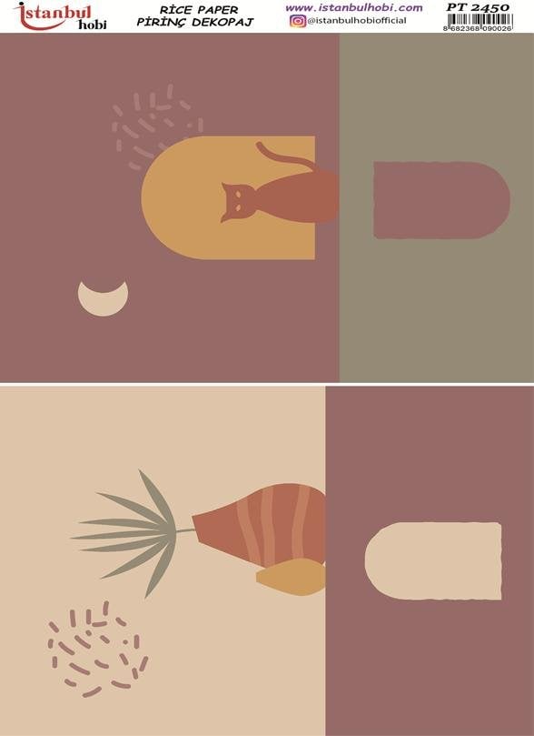 Pirinç Dekopaj Kağıdı 30x42cm PT-2450